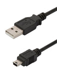 Digitus USB 2.0 Type A (M) to mini USB Type B (M)  1.8m Cable.