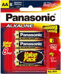 Panasonic AA Alkaline Battery 8 Pack
