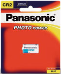 Panasonic CR-2 Photo Lithium 3V Camera Battery 1 Pack