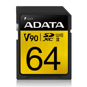 ADATA Premier ONE V90 UHS-II SDXC Card 64GB
