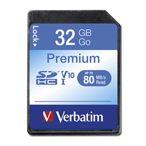 Verbatim Premium SDHC Class 10 Card 32GB