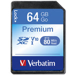 Verbatim Premium SDXC Class 10 Card 64GB