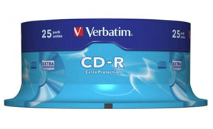 Verbatim CD-R 700MB 52x 25 Pack on Spindle