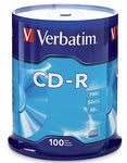 Verbatim CD-R 700MB 52x 100 Pack on Spindle