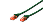 Digitus UTP CAT6 Patch Lead - 0.2M Green