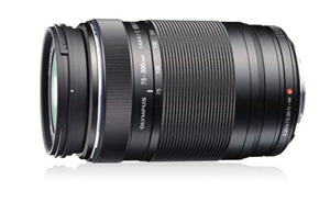 Olympus 75-300mm II f4.8-6.7 20x MSC Ultra Zoom Lens Black