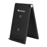 Verbatim 10W Wireless QI Charging Stand (2 Coils) - Black