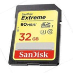 SANDISK EXTREME 32GB UHS-1 U3 SDHC  C10 CARD