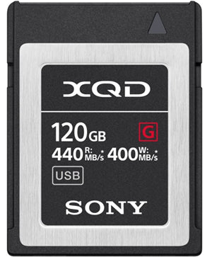 Sony QDG120F G Series XQD Card 120GB