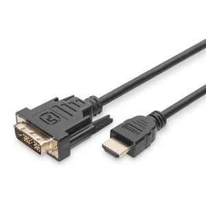 Ednet HDMI Type A (M) to DVI-D (M) Monitor Cable 2m