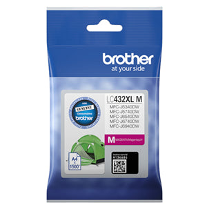 Brother LC432XLM Magenta High Yield Ink Cartridge
