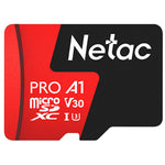 Netac P500 Extreme Pro microSDXC V30 Card with Adapter 128GB