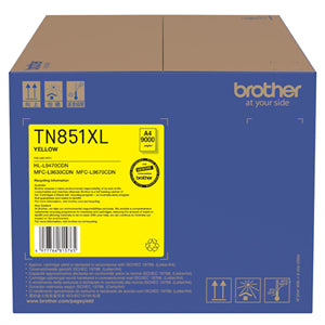 Brother TN851XLY Yellow High Capacity Toner