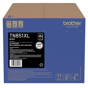 Brother TN851XLBK Black High Capacity Toner