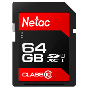 Netac P600 SDHC U1/C10 Card 64GB