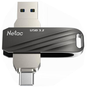 Netac US11 USB3.2 + Type-C Dual Flash Drive 256GB UFD
