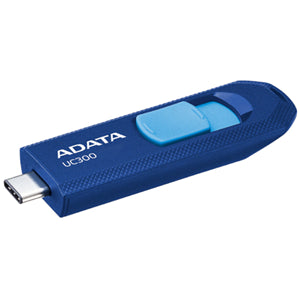 ADATA UC300 Retractable USB3.2 Type-C 32GB Blue Flash Drive
