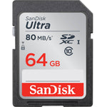Sandisk 64Gb Ultra SD 80MB/s  C10