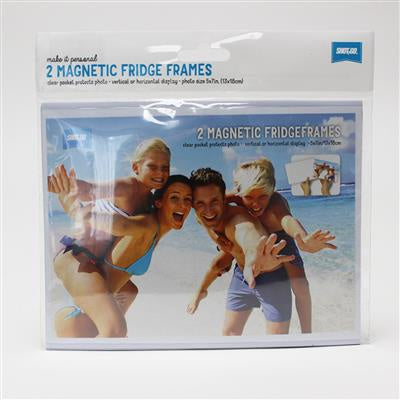 SHOT2GO MAGNETIC FRIDGE FRAMES 5X7 SIZE 2PK