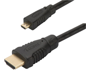 Digitus HDMI (M) to micro HDMI Type D (M) 2m Monitor Cable
