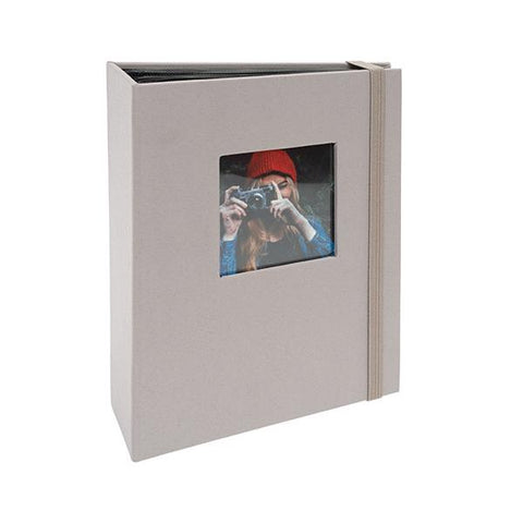 Kenro Aztec Minimax Album Grey 6x4" 100 photos