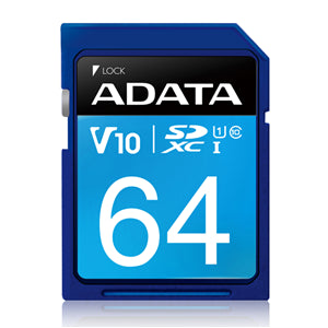 ADATA Premier UHS-I V10 SDXC Card 64GB