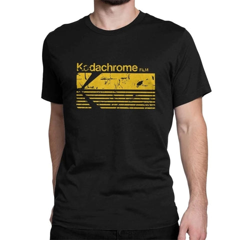 Vintage Kodachrome T-Shirt Crew (Black)