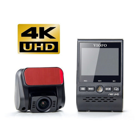 Viofo Dashcam 4 K A129 Pro Duo Front + Hd 1080 P Rear Dual Wifi Gps