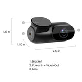 Viofo Dashcam A139 2 Ch Front 2 K 1440 + 1080 P Rear