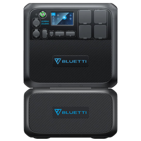 Bluetti Ac200 Max + B230 Expandable Portable Power Station | 2200 W (4800 W Surge) 4096 Wh