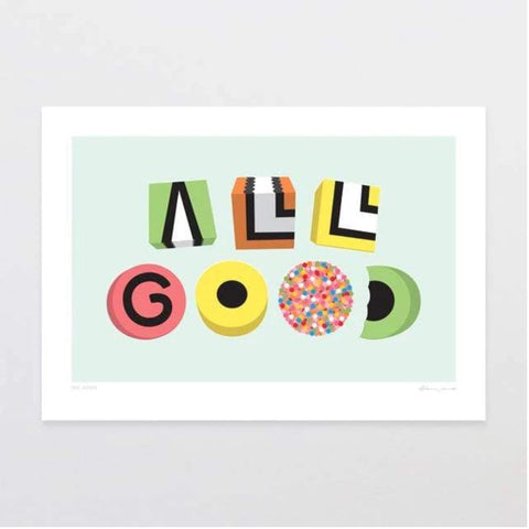 All Good - A3/Unframed