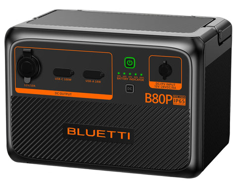 Bluetti B80 P Expansion Battery & Usb/12 Vdc Ups Power Station | 806 Wh For Ac60 P Only