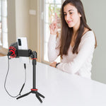 BOYA VLOGGING KIT 1 INCL. MINI TRIPOD BY-MM1 COLD SHOE MOUNT