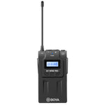 BOYA UPGRADED UHF DUAL CHANNEL WIRELESS MIC SYSTEM