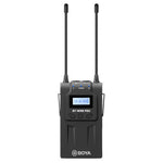 BOYA UPGRADED UHF DUAL CHANNEL WIRELESS MIC SYSTEM