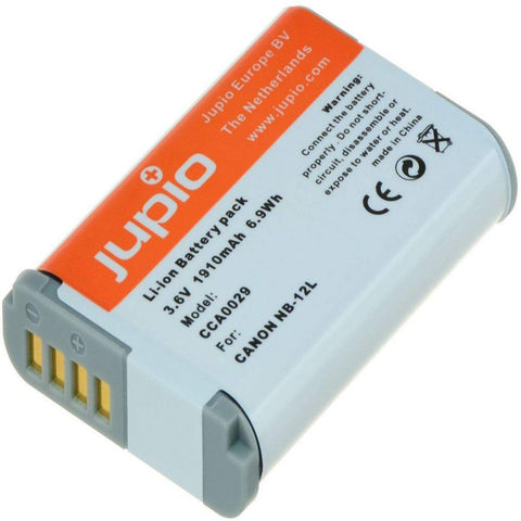 Jupio Camera Battery Canon Nb 12 L 3.6 V 1910 Mah