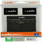 JUPIO KIT 2X NP-W126S 1260MAH + USB DUAL CHARGER