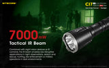 Nitecore Flashlight Torch Ci7 Infrared Led