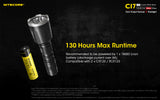 Nitecore Flashlight Torch Ci7 Infrared Led