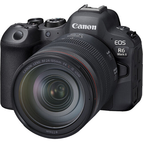 Canon EOS R6 Mark II Mirrorless Camera with 24-105 f/4L Lens
