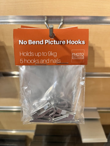 P&F No Bend Picture Hooks 5pk
