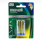 MAXELL ALKALINE BATTERY AA 2 PACK BLISTER