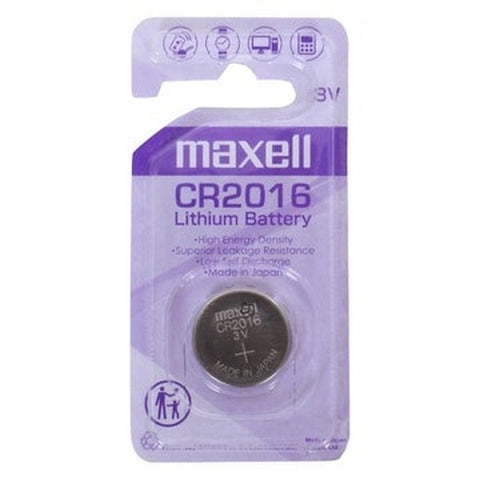Maxell Lithium Batt Cr2016 3 V Single Blister Pack