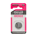 Maxell Lithium Battery Cr2032 H 3 V Retail Packaging 1 Each