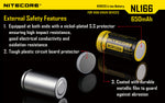 Nitecore Li Ion Rechargebale Battery Rcr123 A (3.7 V, 650m Ah)