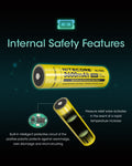 Nitecore Li Ion Rechargeable 18650 Battery 3600 Mah 3.6 V