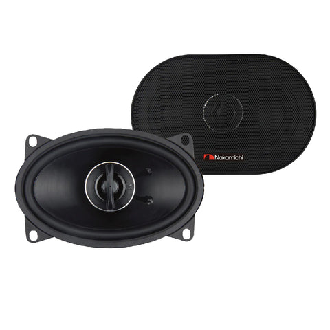 Nakamichi 4 X6" 2 Way Coaxial Speakers Pair 150 W