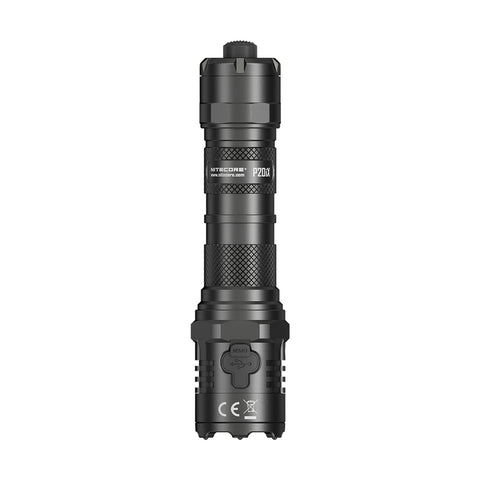 Nitecore Rechargeable Tactical Led Flashlight 4000 Lum With Ceramic Tipped Strike Bezel