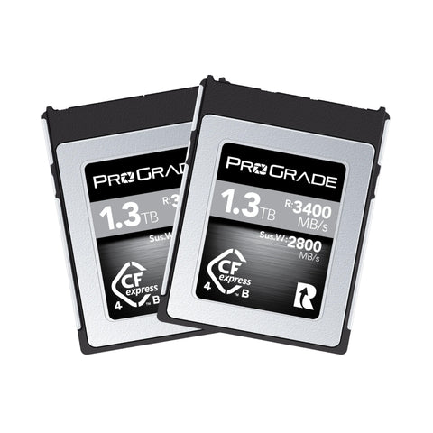 Prograde Digital Cfexpress Type B Cobalt 1.3 Tb R3400 Mb/S W3000 Mb/S 2 Pk