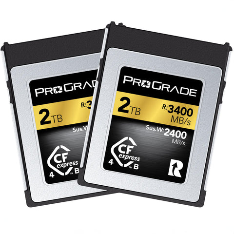 Prograde Digital Cfexpress 4.0 Type B Gold 1 Tb R3400 Mb/S W1500 Mb/S 2 Pk